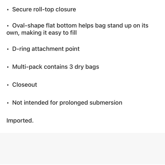 Alps Mountaineering Torrent Dry Bag Multi-Pack - Picture 2 of 3